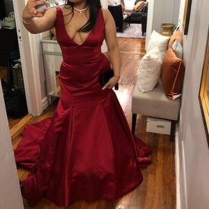 My first prom dress!!